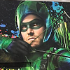 Plakáty Green Arrowa na letošním Comic-Conu