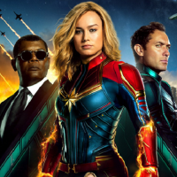 Captain Marvel se i se svými kolegy představuje na pořádném plakátu