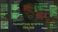 Abed jako Robocop a jeho obrazovky