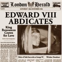Od abdikace Eduarda VIII. uplynulo 80 let