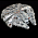 Star Wars - Millennium Falcon je vidět i na mapách Google Earth