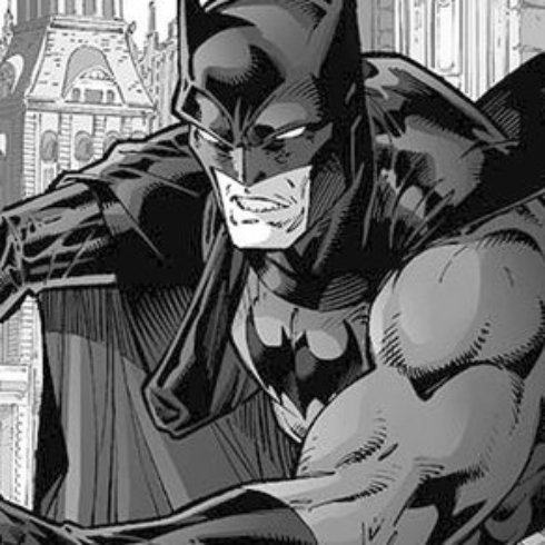 Černobílý Batman baví