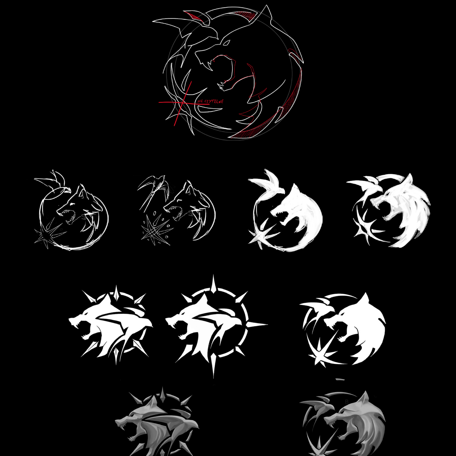 Podívejte se, jak se vytvářelo logo seriálu Zaklínač