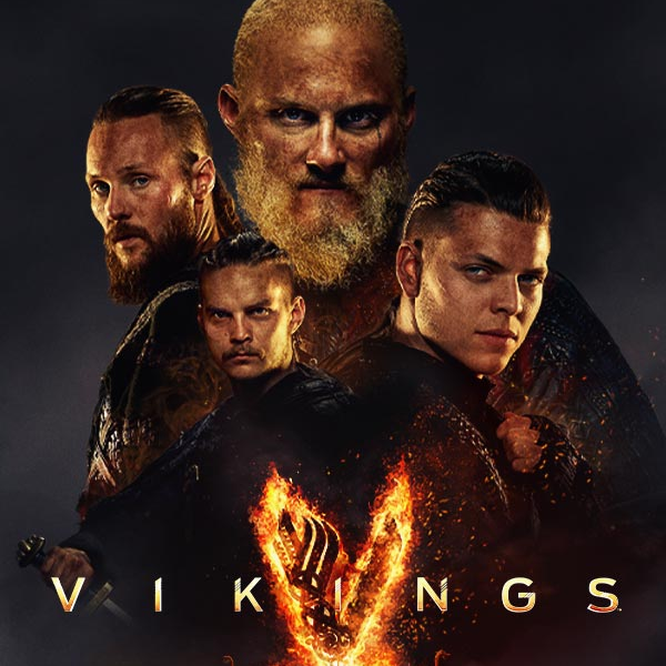 Fotografie hlavních postav čtvrté řady seriálu Vikings